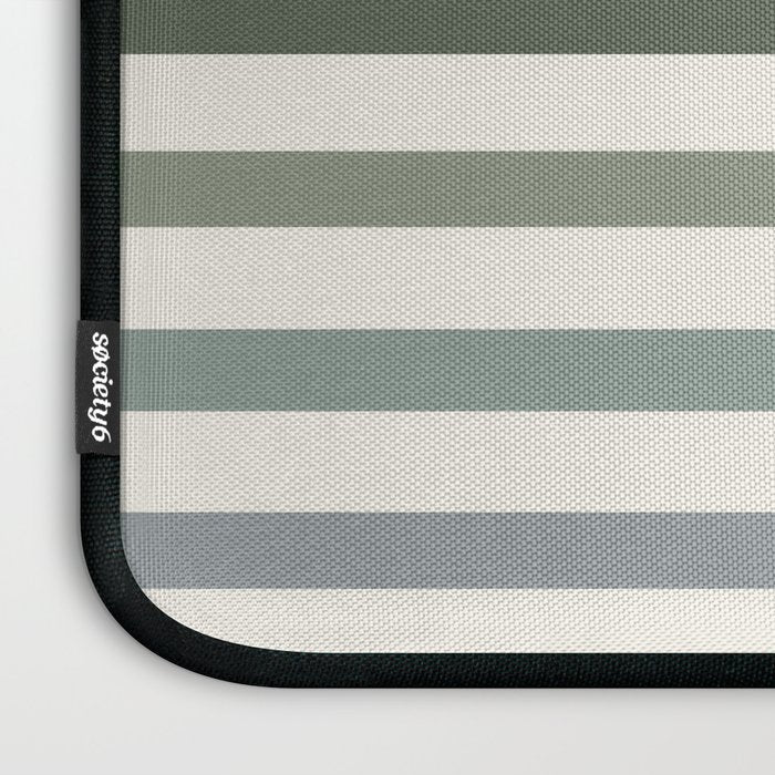 Bold Curvature Stripes VII Laptop Sleeve Gallery Image 3