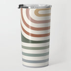 Bold Curvature Stripes VII Travel Mug Gallery Image 3
