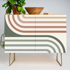 Bold Curvature Stripes VII Credenza Gallery Image 1