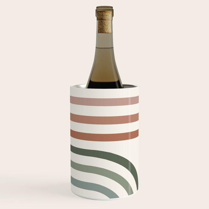 Bold Curvature Stripes VII Wine Chiller Gallery Image 3