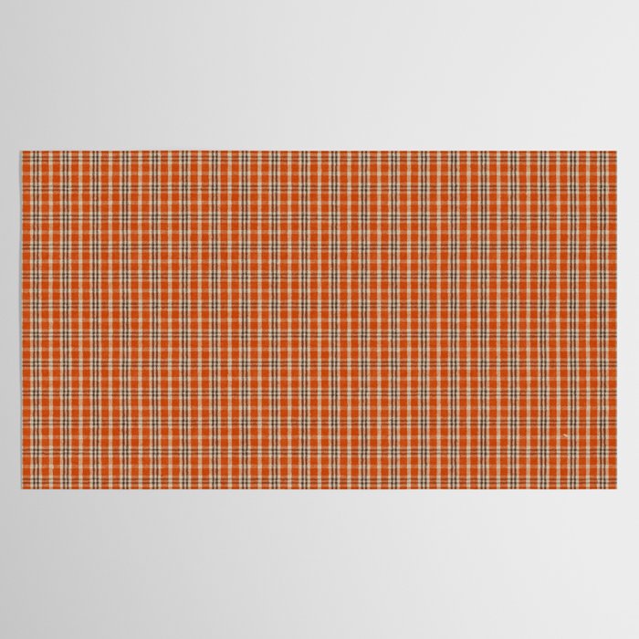 North Country Plaid - classic red and brown Tablecloth Gallery Image 2