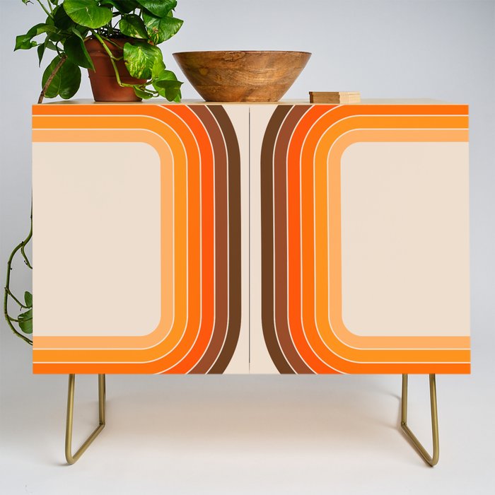 Tan Tunnel Credenza Gallery Image 1