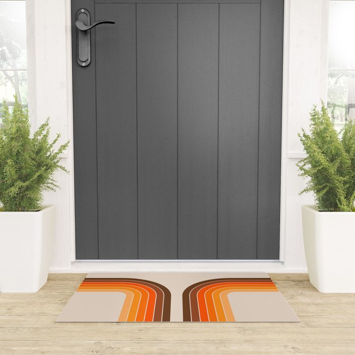 Tan Tunnel Welcome Mat Gallery Image 3