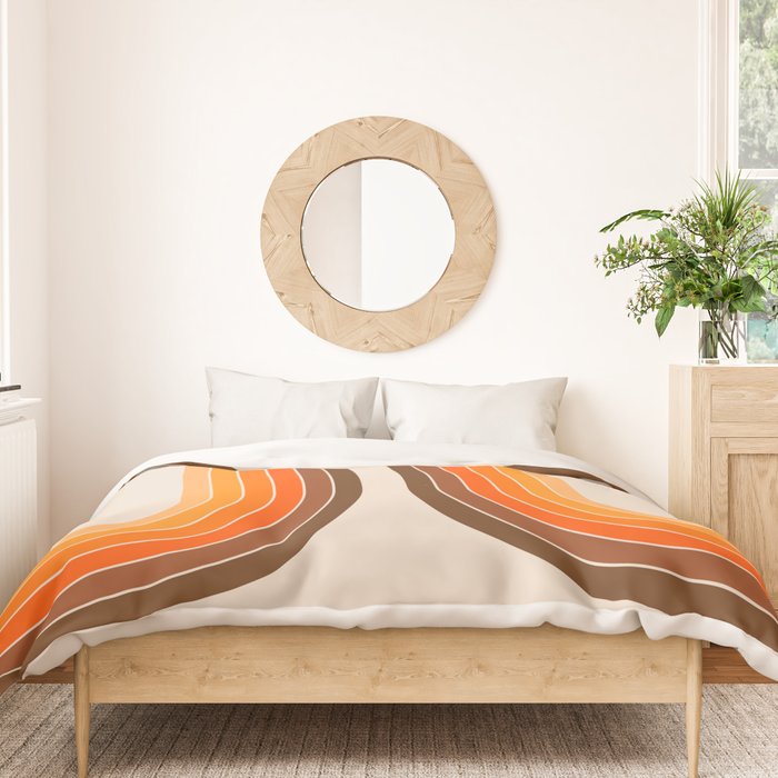 Tan Tunnel Duvet Cover Gallery Image 3