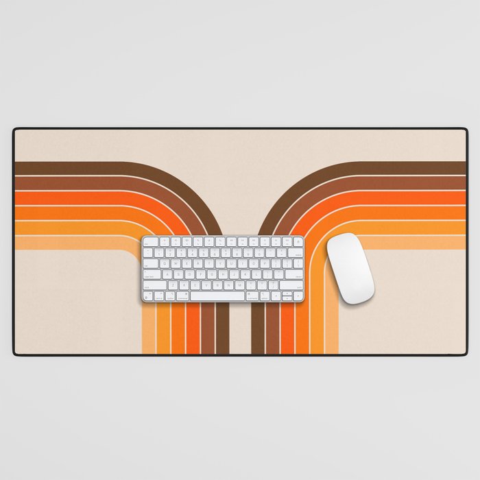 Tan Tunnel Desk Mat Gallery Image 1