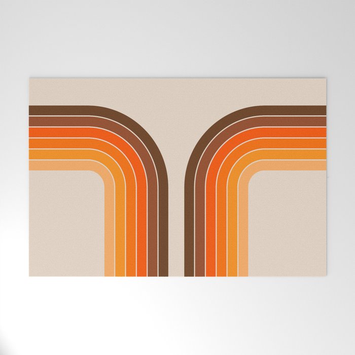 Tan Tunnel Welcome Mat Gallery Image 1