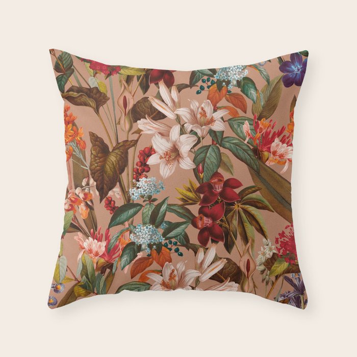 Magical Garden XXVI Throw Pillow Gallery Image 6