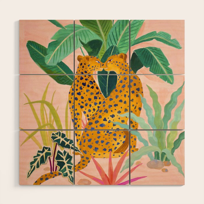 Cheetah Crush Wood Wall Art Gallery Image 1