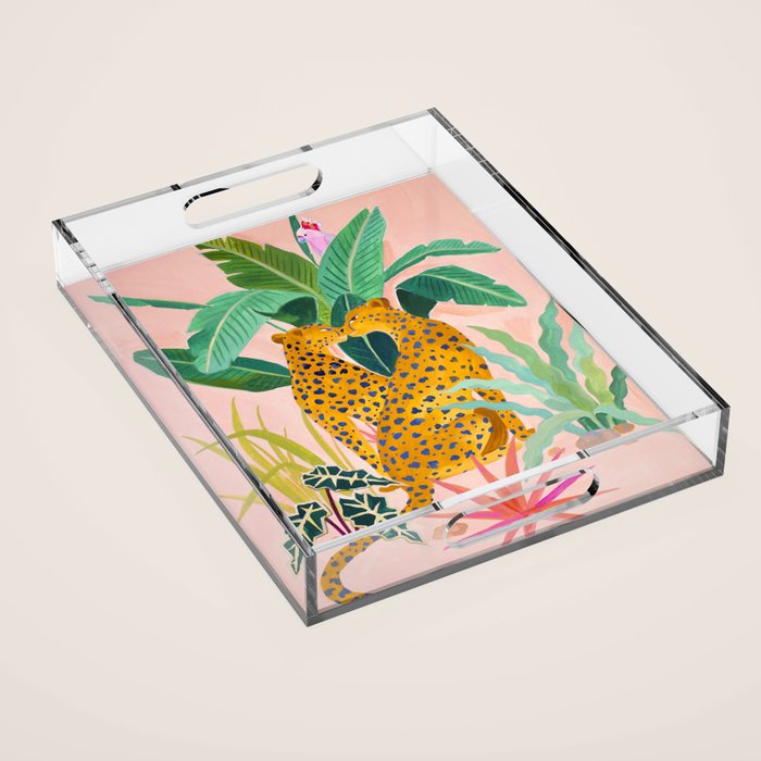 Cheetah Crush Acrylic Tray Gallery Image 1