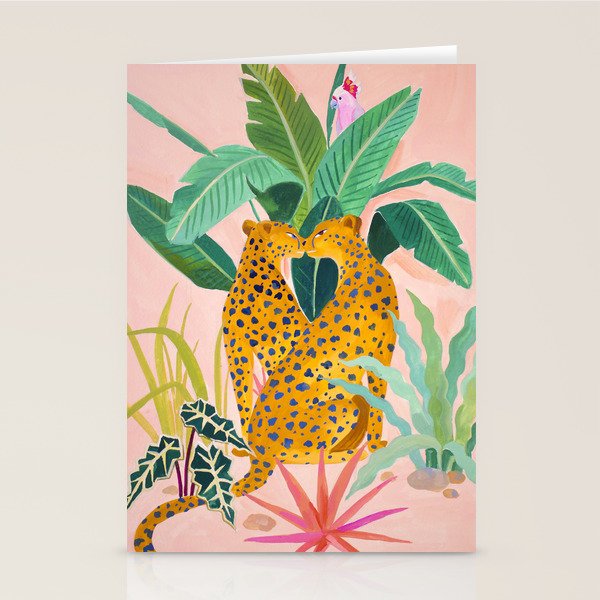 Cheetah Crush Stationery Card Gallery Image 2