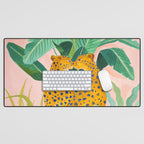 Cheetah Crush Desk Mat Gallery Image 1