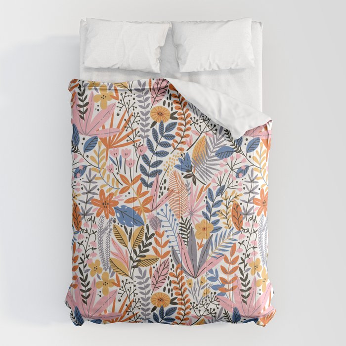Colorful Jungle Garden Comforter Gallery Image 6