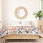 Colorful Jungle Garden Duvet Cover Gallery Image 3