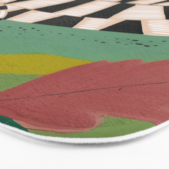 Striped Snake Bath Mat Gallery Image 3
