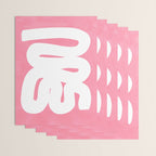 Pastel Pink Wiggle Run Wrapping Paper Gallery Image 3