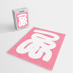 Pastel Pink Wiggle Run Jigsaw Puzzle Gallery Image 2