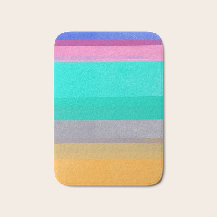 stripe study 5 Bath Mat Gallery Image 1
