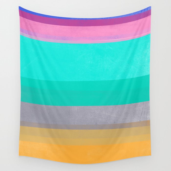 stripe study 5 Wall Tapestry Gallery Image 1
