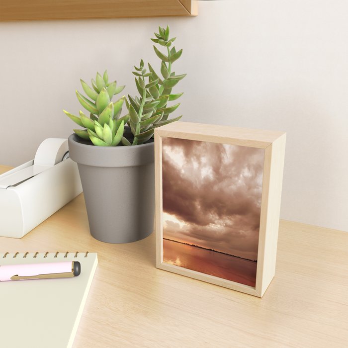 Sunset Storm Mini Art Print Gallery Image 2
