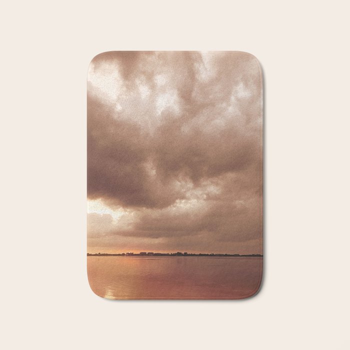 Sunset Storm Bath Mat Gallery Image 1