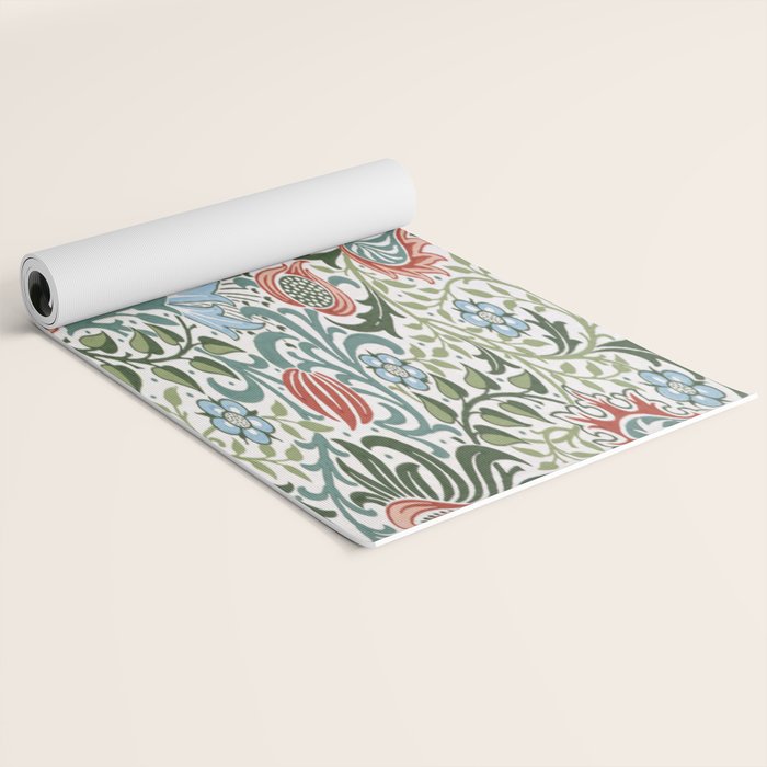 William Morris - floral Yoga Mat Gallery Image 2