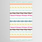Modern colorful pink orange polka dots stripes patterns Tablecloth Gallery Image 2