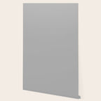 Light Gray Solid. Silver Minimalism Wallpaper Gallery Image 2
