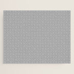 Light Gray Solid. Silver Minimalism Jigsaw Puzzle Gallery Image 1
