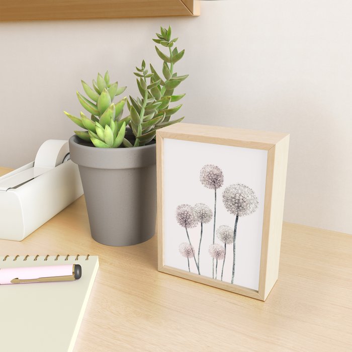 Dandelions Mini Art Print Gallery Image 2