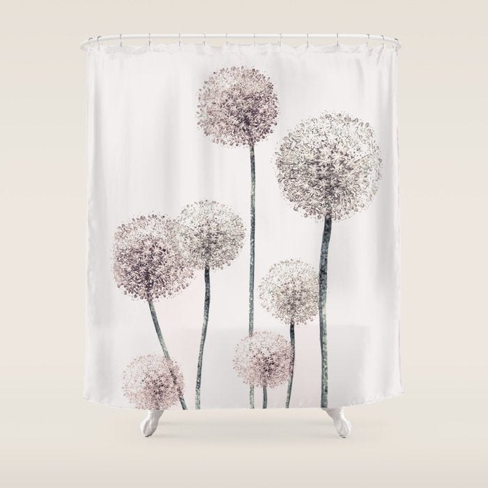 Dandelions Shower Curtain Gallery Image 1