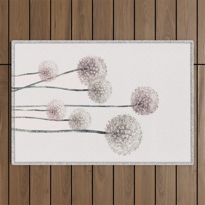 Dandelions Outdoor Rug Gallery Image 1