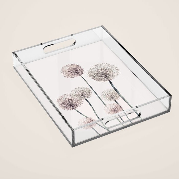 Dandelions Acrylic Tray Gallery Image 1