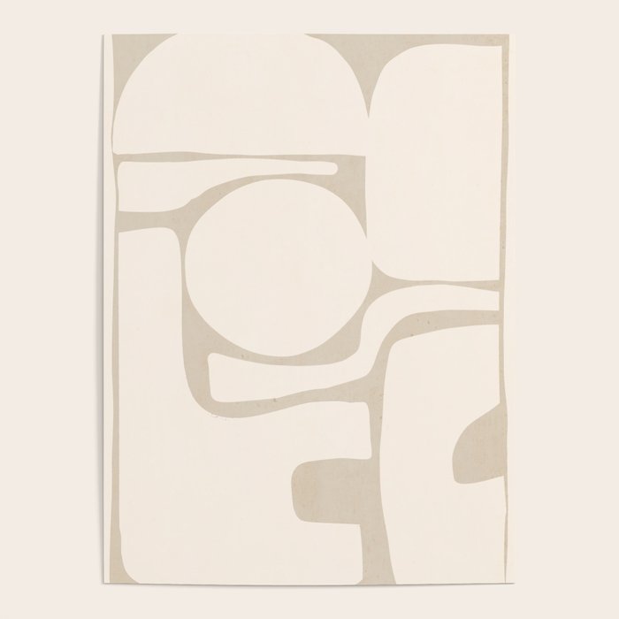 Modern Abstract Minimal Shapes 190 Poster Gallery Image 1