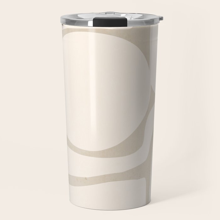 Modern Abstract Minimal Shapes 190 Travel Mug Gallery Image 1