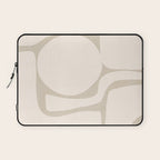 Modern Abstract Minimal Shapes 190 Laptop Sleeve Gallery Image 1