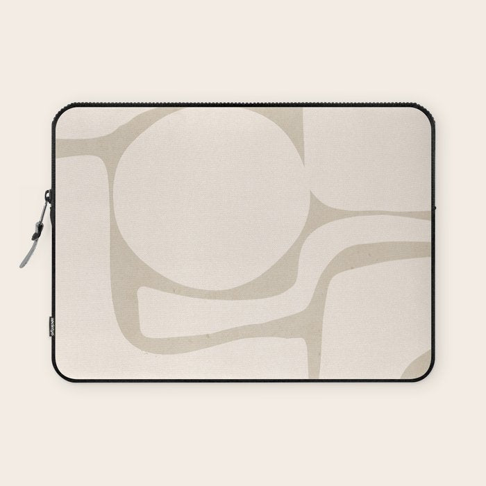 Modern Abstract Minimal Shapes 190 Laptop Sleeve Gallery Image 1