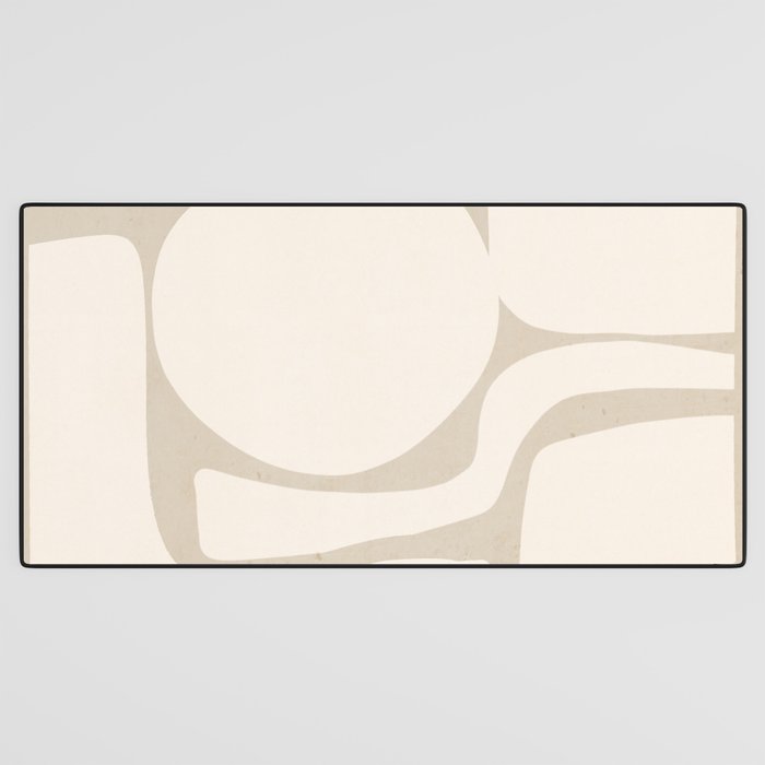 Modern Abstract Minimal Shapes 190 Desk Mat Gallery Image 3