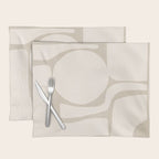Modern Abstract Minimal Shapes 190 Placemat Gallery Image 1