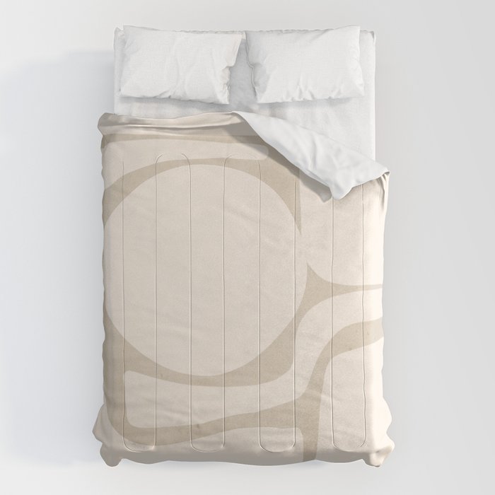 Modern Abstract Minimal Shapes 190 Comforter Gallery Image 1