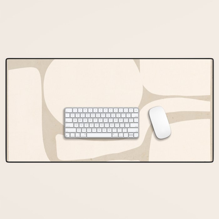 Modern Abstract Minimal Shapes 190 Desk Mat Gallery Image 1