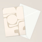 Modern Abstract Minimal Shapes 190 Stationery Card Gallery Image 2
