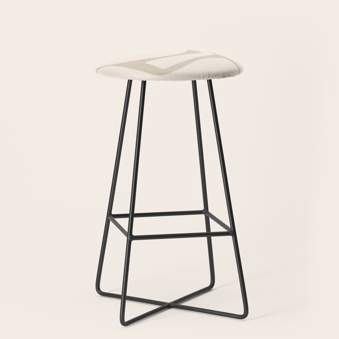 Modern Abstract Minimal Shapes 190 Stool Gallery Image 1