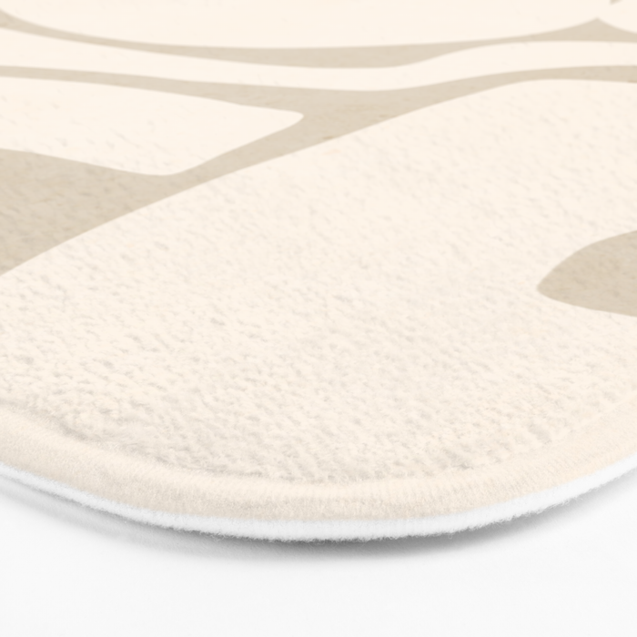 Modern Abstract Minimal Shapes 190 Bath Mat Gallery Image 3