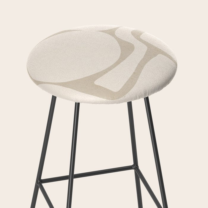 Modern Abstract Minimal Shapes 190 Stool Gallery Image 2