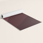 Abstract Color Waves VI Neutral Red Tones Yoga Mat Gallery Image 2