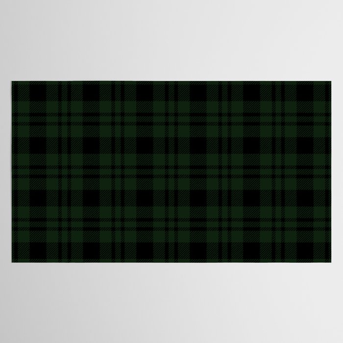 Plaid (Dark green) Tablecloth Gallery Image 2