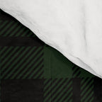Plaid (Dark green) Comforter Gallery Image 4