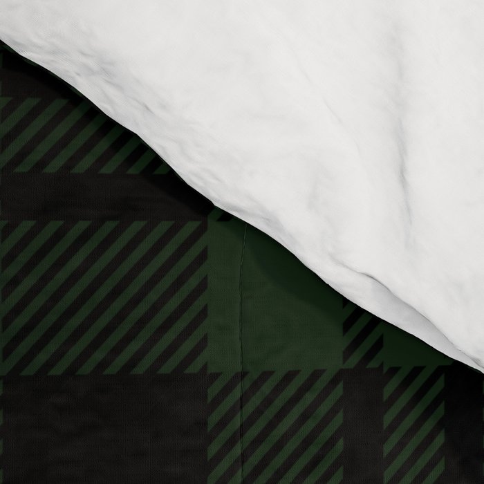 Plaid (Dark green) Comforter Gallery Image 4