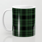 Plaid (Dark green) Coffee Mug Gallery Image 3