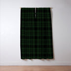 Plaid (Dark green) Window Curtain Gallery Image 3